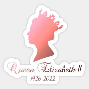 Queen Elizabeth II Sticker